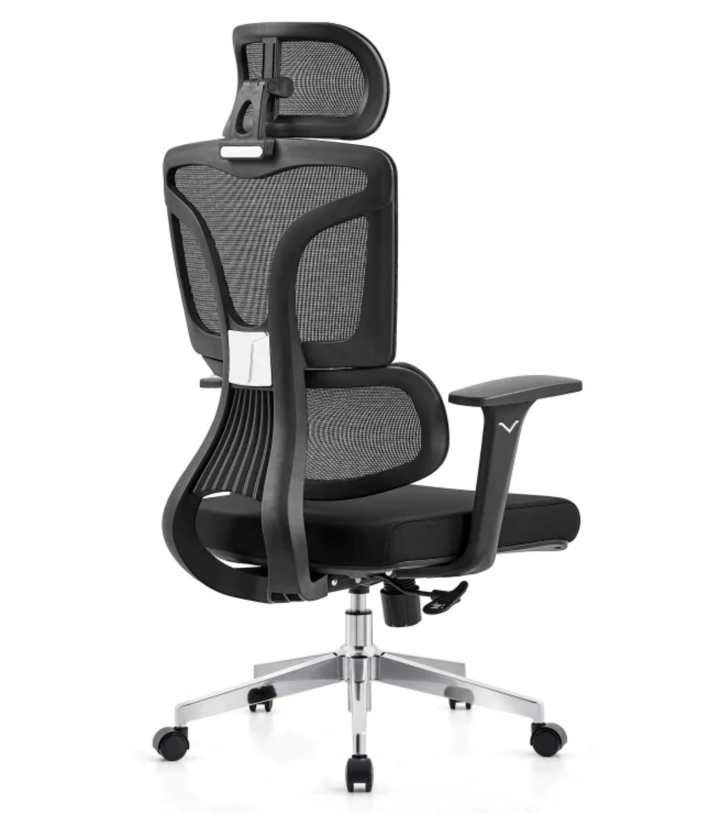 Ergonomic Office Chair with Lumbar Support, High Back Adjustable Executive Computer Chair for Home and Office, Comfortable Swivel Mesh Desk Chair with Wheels