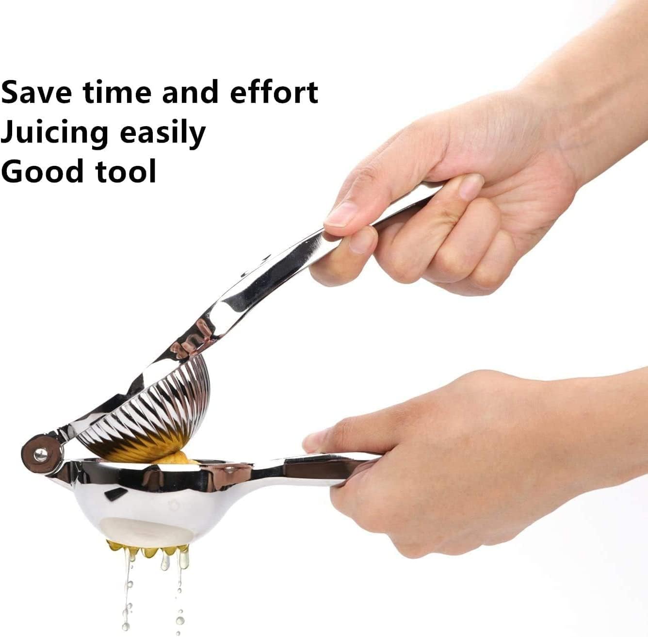 Lemon Squeezer - Stainless Steel Lime Juicers - Anti-Rust and Durable, Easy to Extract All Lemon/Citrus Juice, Suitable for Home, Bar