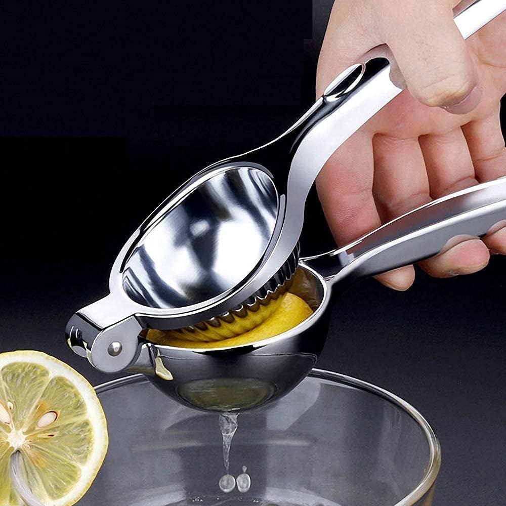 Lemon Squeezer - Stainless Steel Lime Juicers - Anti-Rust and Durable, Easy to Extract All Lemon/Citrus Juice, Suitable for Home, Bar