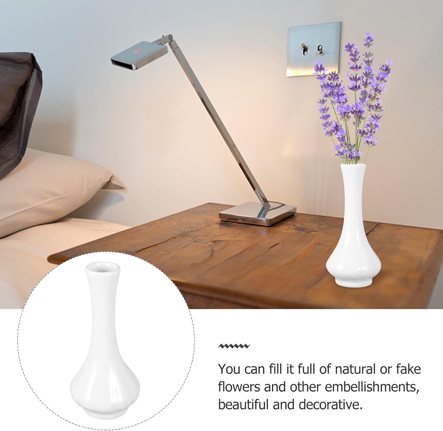 Ceramic Flower Arrangement Bottles Elegant Table Decor for Home and Dining Decorative Centerpieces for Natural Artificial Flowers Stable and Stylish Design