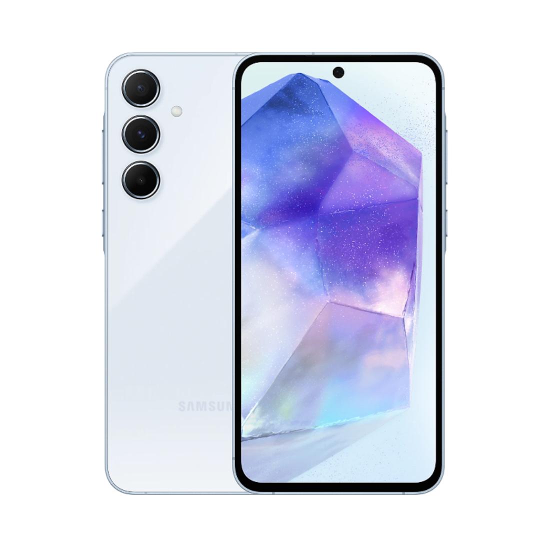 BRANDNEW SAMSUNG GALAXY A55 5G,128GB+8GB  6.6" 120Hz  AMOLED 50MP Triple camera, IP67 waterproof  Android 14 5000mah  25W Type C