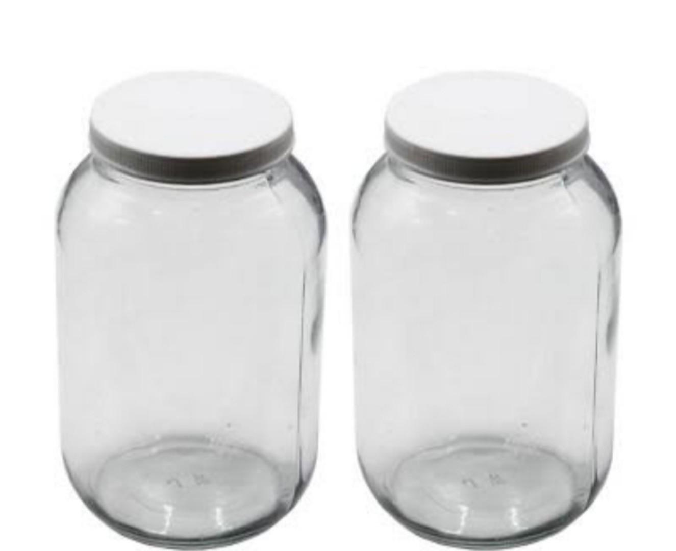 1Litre Airtight Glass Jar Containers Food Storage Containers