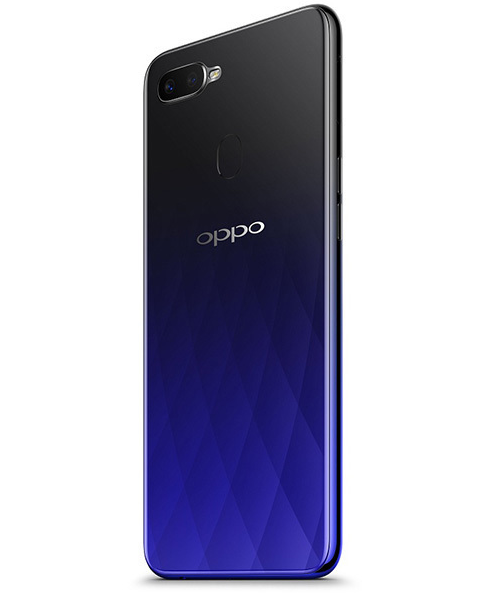 Refurbished OPPO A7x F9 128GB 6.3 inches 16MP+16MP 3500mAh rear fingerprint scanner, facial recognition dual-SIM smartphone