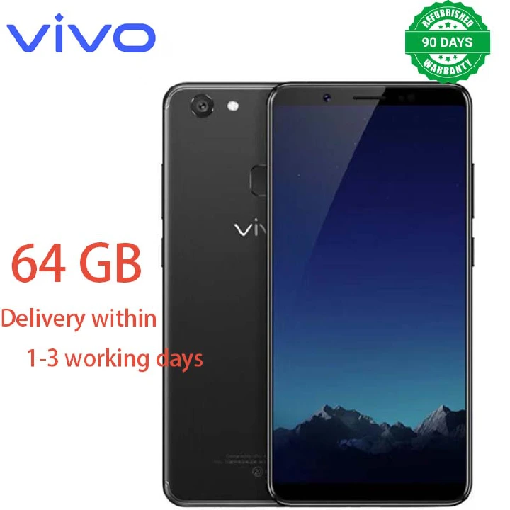 Refurbished VIVO Y79 5.99 inch 64GB 3225mAh 24MP+16MP Dual SIM 2G/3G/4G Qualcomm Snapdragon 625 Smartphone Affordable Phone