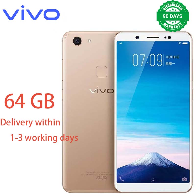 Refurbished VIVO Y79 5.99 inch 64GB 3225mAh 24MP+16MP Dual SIM 2G/3G/4G Qualcomm Snapdragon 625 Smartphone Affordable Phone