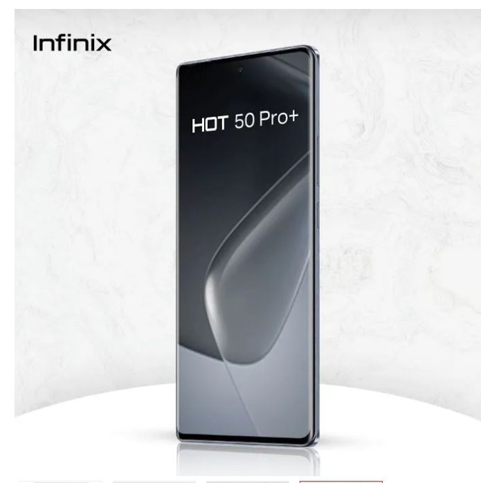 [New Arrival] Infinix Hot 50 Pro Plus 256GB+8GB 6.7" 3D-Curved AMOLED 120Hz Screen Phone 5000mAh With 33W Type-C 50MP Camera MTK Helio G100 Fingerprint Lock Hot 50 Pro+ Smart Phone
