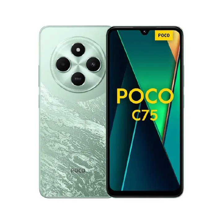 {New Arrival} Brand New XIAOMI Poco C75 6GB+128GB 6.88" 120Hz Display 50MP Camera 5160mAh Battery Fast charge fingerprint unlock Smart Phones