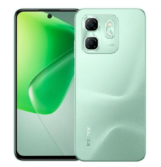 [Special Offer] Infinix Hot 50i 128GB + 6GB 6.7" Screen Phone Dual SIM 4G Network 5000mAh Battery with 18W Type-C Charging 48MP Camera Fingerprint Lock G81 Smartphones IP54 Dust/Water Resistance