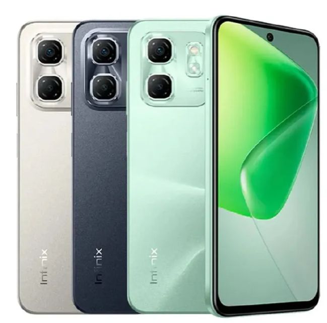 [Special Offer] Infinix Hot 50i 128GB + 6GB 6.7" Screen Phone Dual SIM 4G Network 5000mAh Battery with 18W Type-C Charging 48MP Camera Fingerprint Lock G81 Smartphones IP54 Dust/Water Resistance