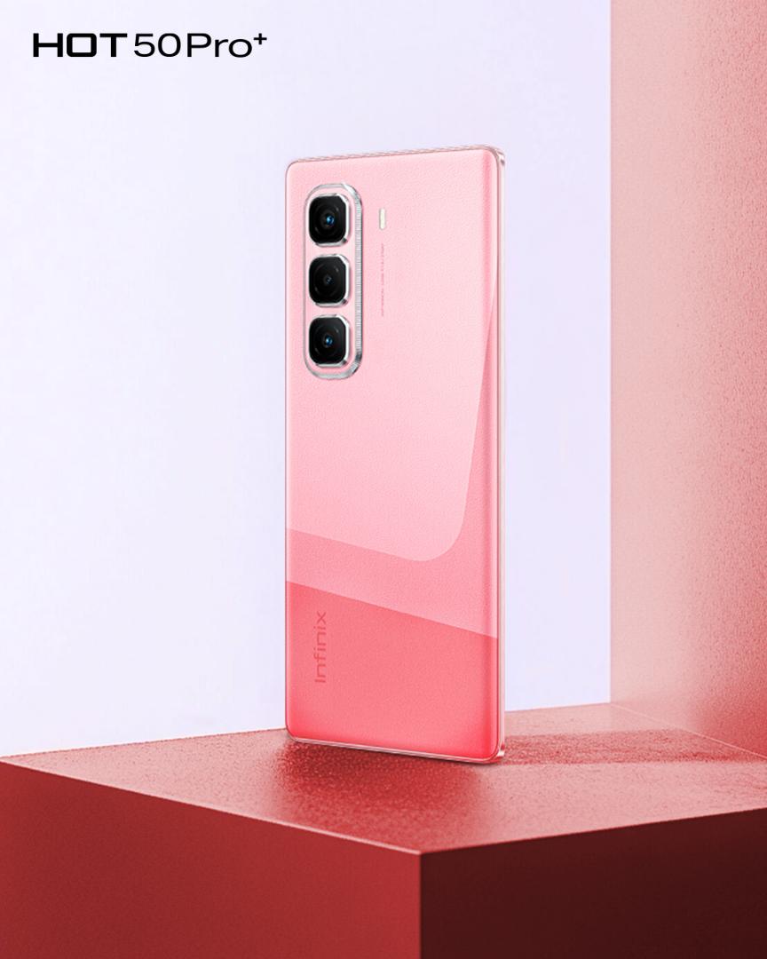 [New Arrival] Infinix Hot 50 Pro Plus 256GB+8GB 6.7" 3D-Curved AMOLED 120Hz Screen Phone 5000mAh With 33W Type-C 50MP Camera MTK Helio G100 Fingerprint Lock Hot 50 Pro+ Smart Phone