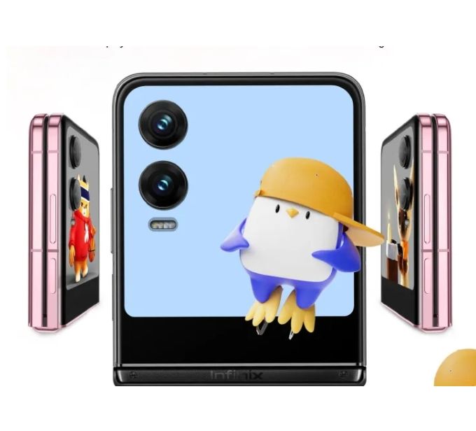 {Brand New} Infinix Zero Flip 5G 512GB ROM+8GB RAM 6.9" Foldable LTPO AMOLED 120Hz Display 50+50MP Camera MediaTek Dimensity 8020 4720mAh Battery 70W Fast Charge Flip Smart Phone 0 Flip