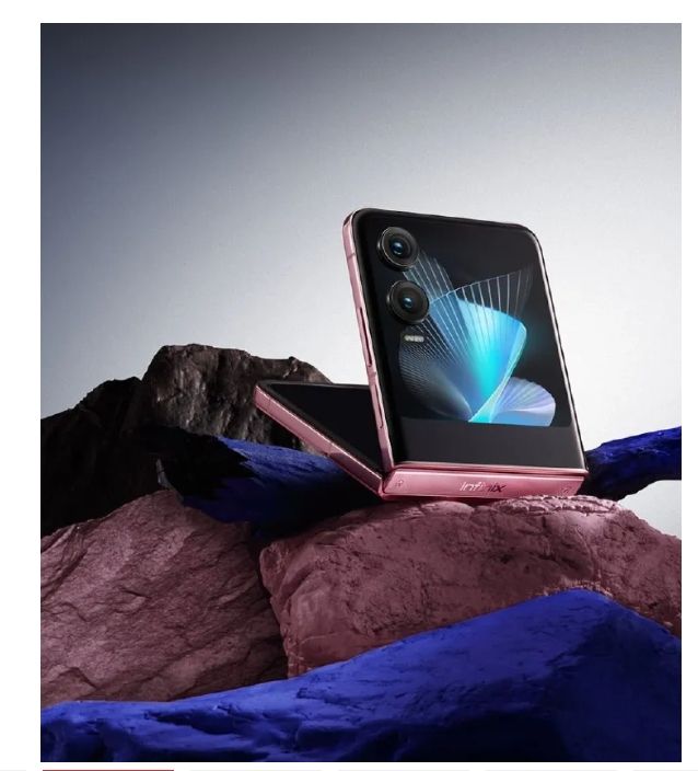 {Brand New} Infinix Zero Flip 5G 512GB ROM+8GB RAM 6.9" Foldable LTPO AMOLED 120Hz Display 50+50MP Camera MediaTek Dimensity 8020 4720mAh Battery 70W Fast Charge Flip Smart Phone 0 Flip