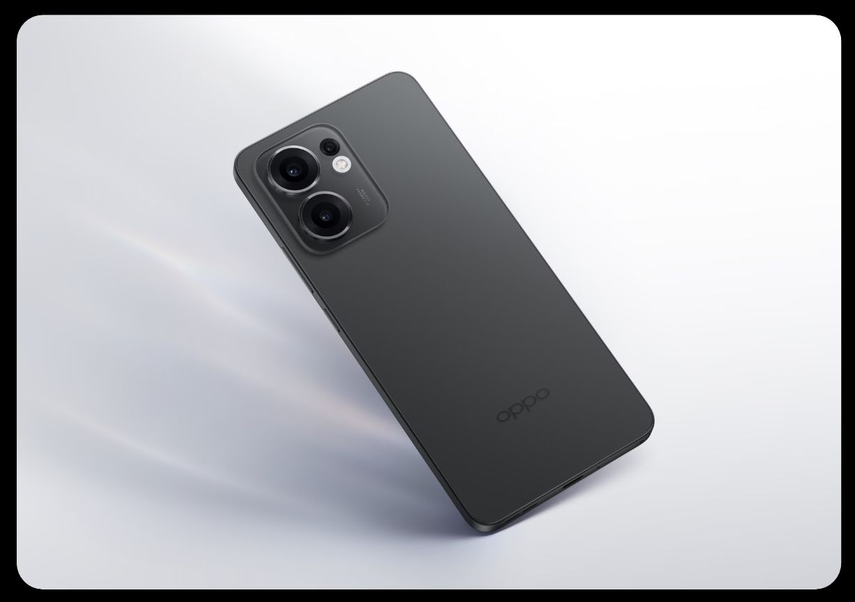 Brand New Oppo Reno 13F 8GB+256GB 6.67 Inches AMOLED 120Hz Display 50MP+32MP Front and Back Camera 5800mAh Battery 45W Fast Charge IP69 Dust Water Pressure Resistant Smart Phone