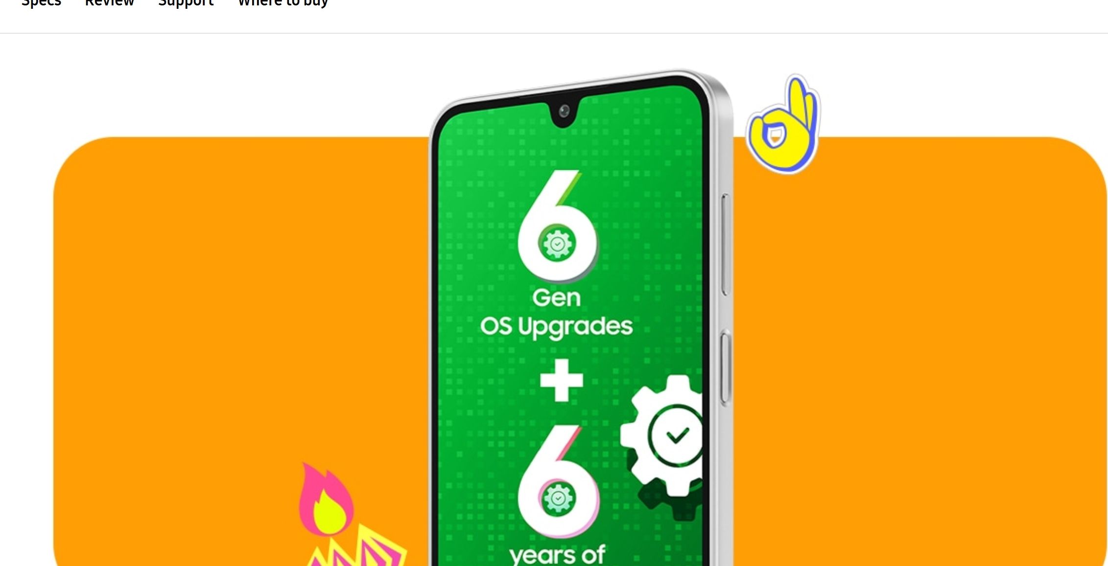 [Anniversary Offer] Samsung Galaxy F16 5G 128GB+6GB 6.7" Super AMOLED Display 50MP+13MP Camera 5000mAh Battery 25W Charging Dimensity 6300 IP54 Dust/Water A56 Smartphone