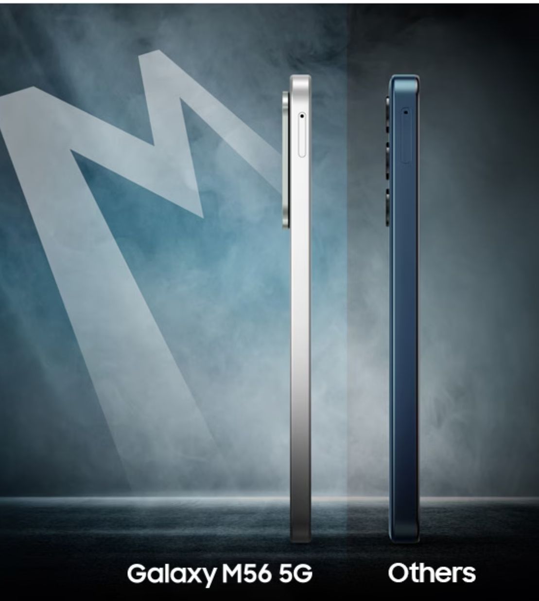 [Anniversary Offer] Samsung Galaxy M56 5G 256GB+8GB 6.74" 120Hz Super AMOLED 50MP+12MP Rear & Front Camera Gorilla Glass Victus+ Exynos 1480 Processor 5000mAh Battery 45W Fast Charging A56 Smartphone