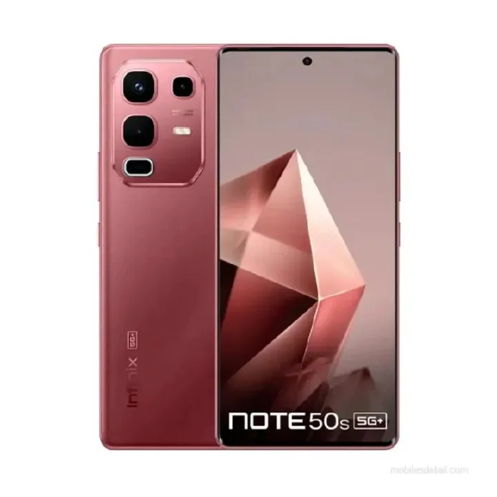 [New Arrival] Infinix Note 50s 5G 256GB+16GB (8+8)GB 6.78" 144Hz Curved AMOLED Display 64MP Camera 5500mAh Battery 45W charging IP64 Fingerprint(Under Display) Smart AI Phones Smartphone