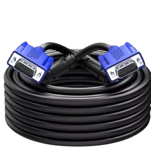 VGA Cable - 1.5M - Blue x Black.15 Pin Male Port to Male Port VGA Cable. Buy 1.5M | 3M| 5M| 10M VGA Cable