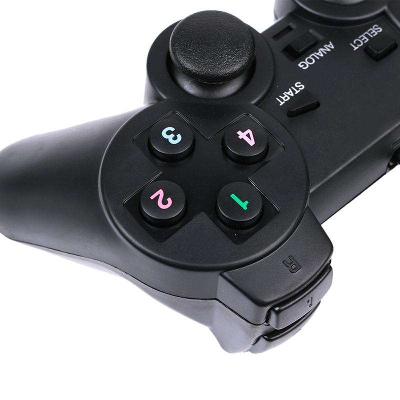 Ucom USB Wired PC Gamepad + Game Controller Dual Shock/Game Pad Joypad Control for Laptop/PC Computer Gaming Black