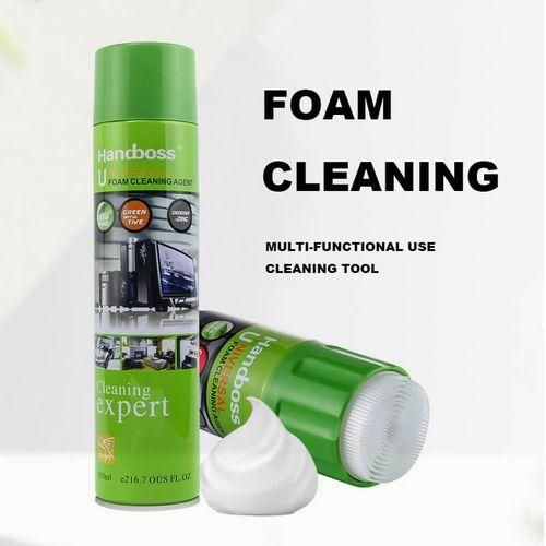 Handboss Universal Foam Cleaning - 650ml. Non-toxic, anti-microbial - deodorizing agent. For computers, photocopy machines, printers, car and industry machines, furniture, floor and ceramic products.