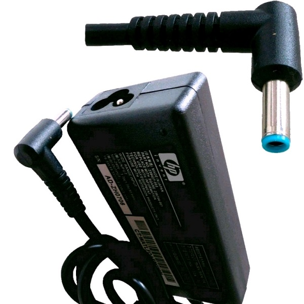 HP LAPTOP CHARGER/ADAPTER 19.5V,3.33A BLUE PIN Black. With power Cable For Hp laptops. HP 840 53, G5, HP Pavillion series Laptops.