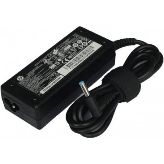 HP LAPTOP CHARGER/ADAPTER 19.5V,3.33A BLUE PIN Black. With power Cable For Hp laptops. HP 840 53, G5, HP Pavillion series Laptops.