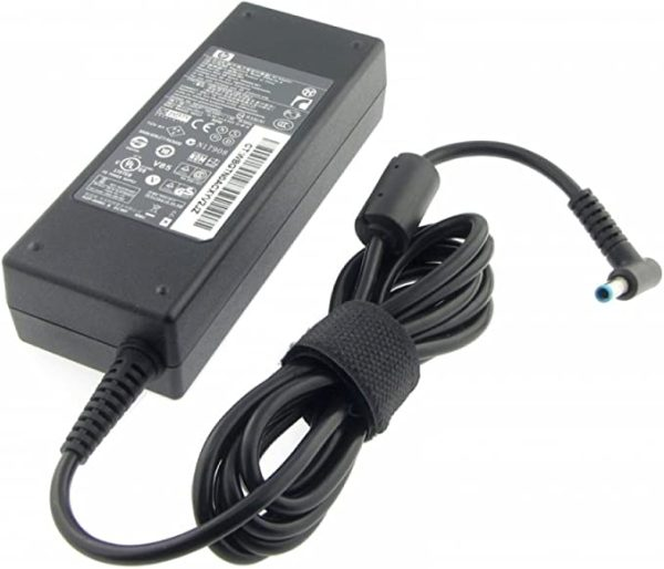 HP LAPTOP CHARGER/ADAPTER 19.5V,3.33A BLUE PIN Black. With power Cable For Hp laptops. HP 840 53, G5, HP Pavillion series Laptops.