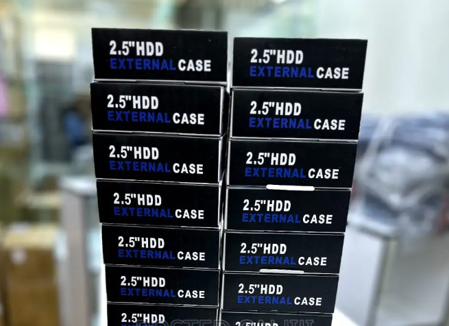 2.5" HDD Hard Disk Drive Enclosure External Casing. USB 3.0 to III Supports UASP Protocol. LED power indicators
