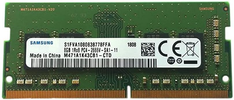 SAMSUNG 8gb pc4 Laptop RAM. SODIMM Laptops RAM Memory. Fast, reliable, and high-performance memory  Fast, reliable, and high-performance memory