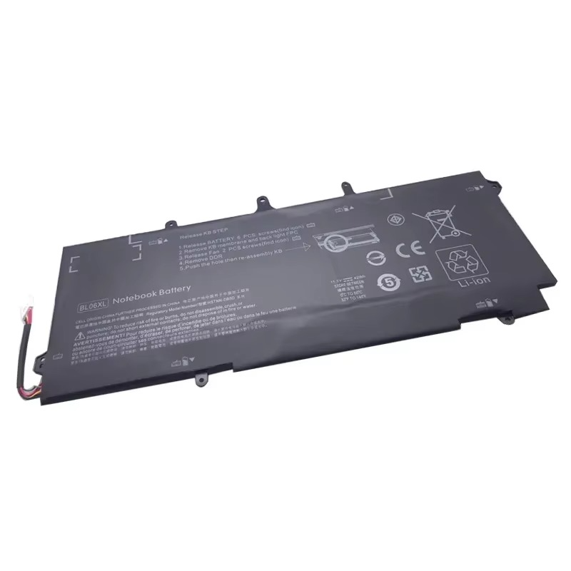 Laptop Battery for HP EliteBook Folio 1040 G0 G1 G2 Series BL06 HSTNN-DB5D HSTNN-W02C 722236-171 BL06042XL 3 Cells