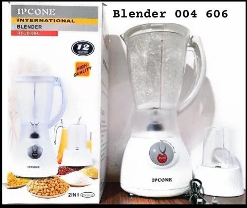NEW!!! Ipcone Blender With Grinder High Quality 2 in 1 Package. Powerful 4 speed motor. Super sharp stainless steel Blades. Unique metal to metal drive shaft