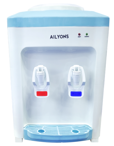 AILYONS AFK-111 Water Dispenser hot and warm water dispenser. Stainless Steel Hot Water Tank. Easy To Use Push Taps. Storage Cabinet