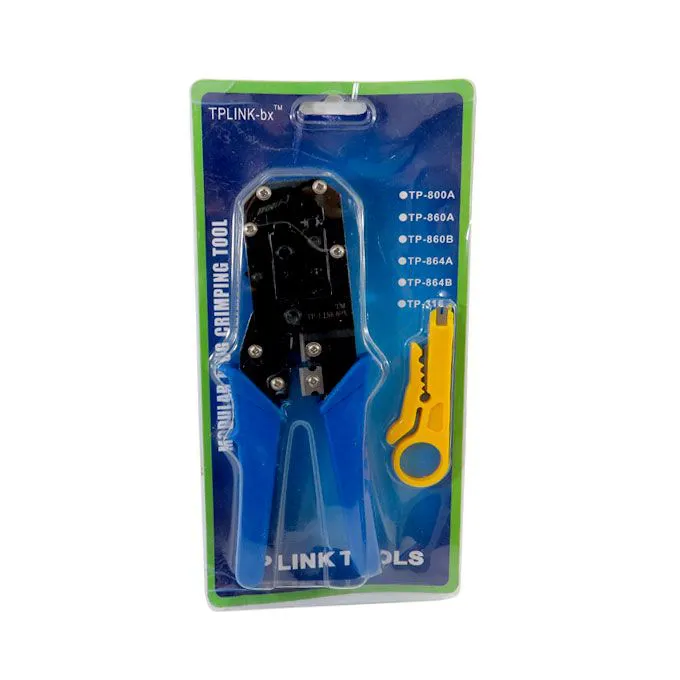 RJ45 Crimper RJ11 RJ45 Crimping Tool Ethernet Network LAN Cable Crimper Cutter Stripper Plier for 6P 8P RJ11 RJ12 RJ45