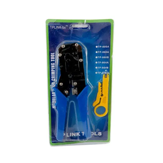RJ45 Crimper RJ11 RJ45 Crimping Tool Ethernet Network LAN Cable Crimper Cutter Stripper Plier for 6P 8P RJ11 RJ12 RJ45
