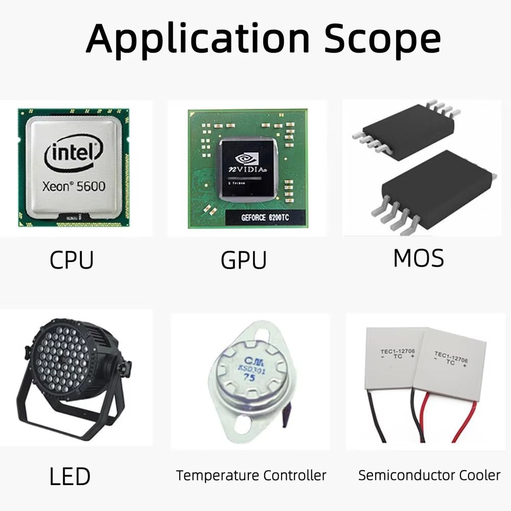 1.93W/m-k HY510 10g/30g Silicone Thermal Paste Heat Transfer Grease Heat Sink CPU GPU Chipset Notebook Computer Cooling Syringe