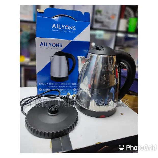 Alyons FK-0301-G 1.8L Electric Water Kettle – Fast Boil, Durable & Energy Efficient – Perfect for Home or Office Use
