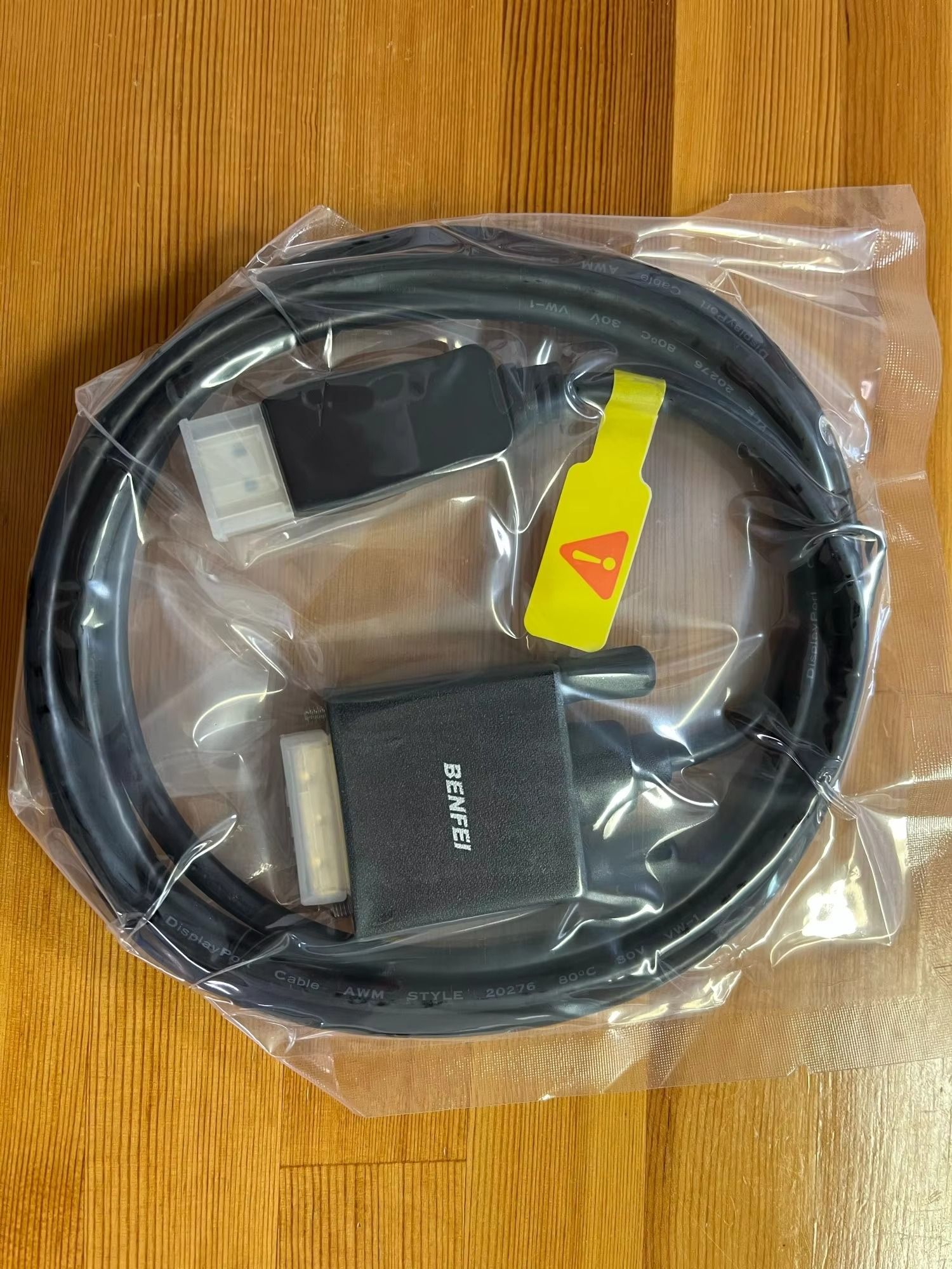 DisplayPort to DVI Cable – High-Resolution Adapter Cable – Connect DisplayPort Source to DVI Monitor, Projector, or Display