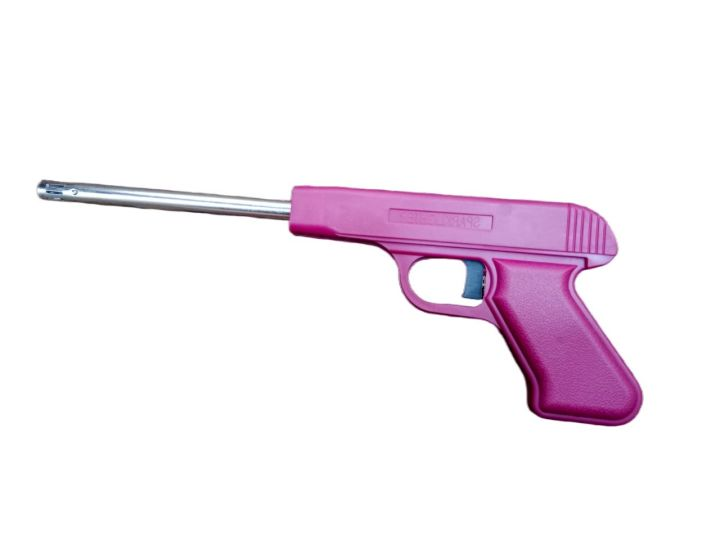 Lighter Gun Pistol – Spark Electronic Gas Stove Lighter for Kitchen – Refillable & Easy-to-Use Flame Igniter for Cooking and BBQ