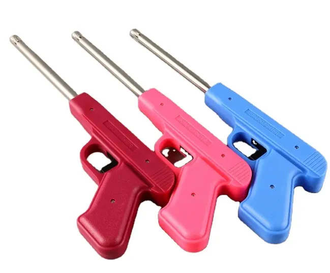 Lighter Gun Pistol – Spark Electronic Gas Stove Lighter for Kitchen – Refillable & Easy-to-Use Flame Igniter for Cooking and BBQ