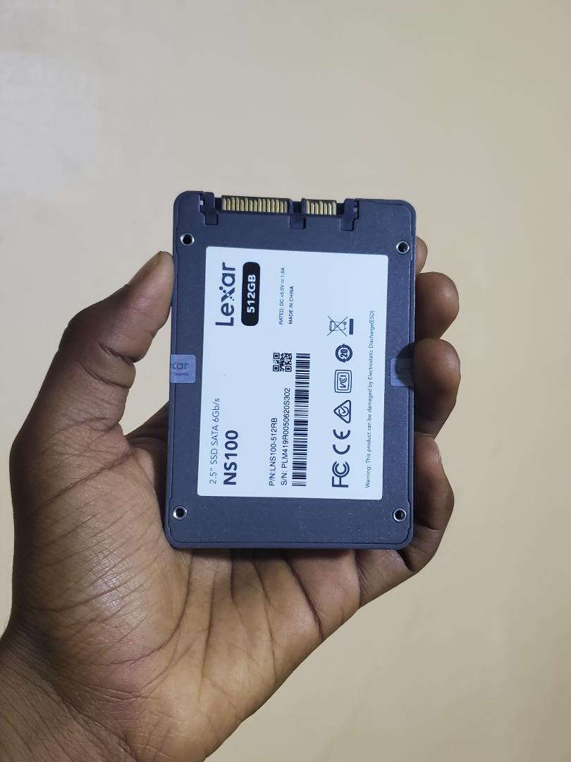 Lexar NS100 512GB 2.5” SATA III Internal SSD – High-Speed Solid State Drive for Laptops & Desktops – Boost Performance & Reliability