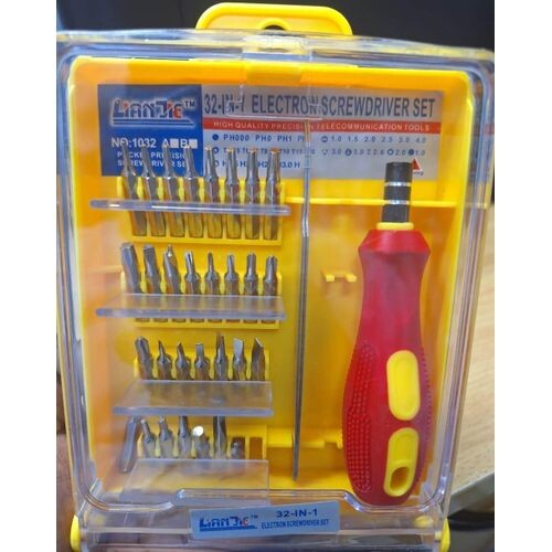 32-in-1 Precision Screwdriver Set – Multi-Function Magnetic Tool Kit for Phones, Laptops, Electronics & Repairs