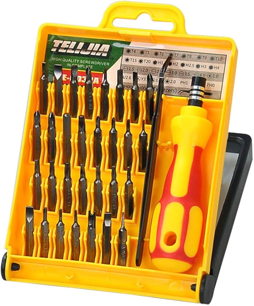 32-in-1 Precision Screwdriver Set – Multi-Function Magnetic Tool Kit for Phones, Laptops, Electronics & Repairs