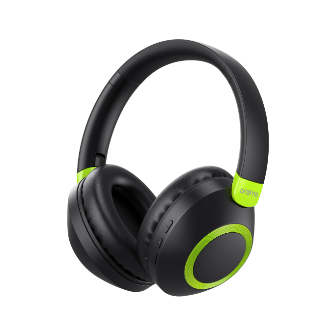 ORIGINAL!!! Oraimo BoomPop 2 OHP-610S ENC Over-Ear Wireless Headphones – Gesture Control | HavyBass™ | 50Hr Battery