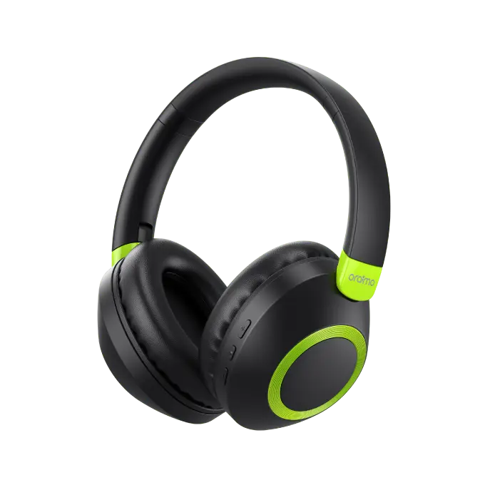 ORIGINAL!!! Oraimo BoomPop 2S OHP-610S ENC Over-Ear Wireless Headphones – Gesture Control | HavyBass™ | 50Hr Battery