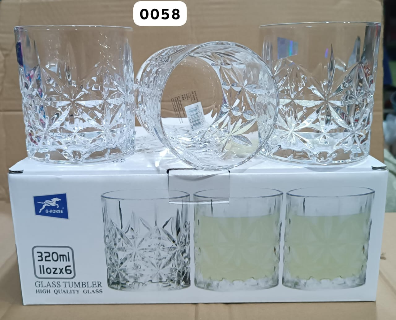 Assorted 6-Piece Whiskey Glass Set – Mixed Glass Styles in One Set for Whiskey, Cocktails, Bourbon, Juice & More – Stylish, Premium Tumblers with Unique Designs for Gifting or Entertaining