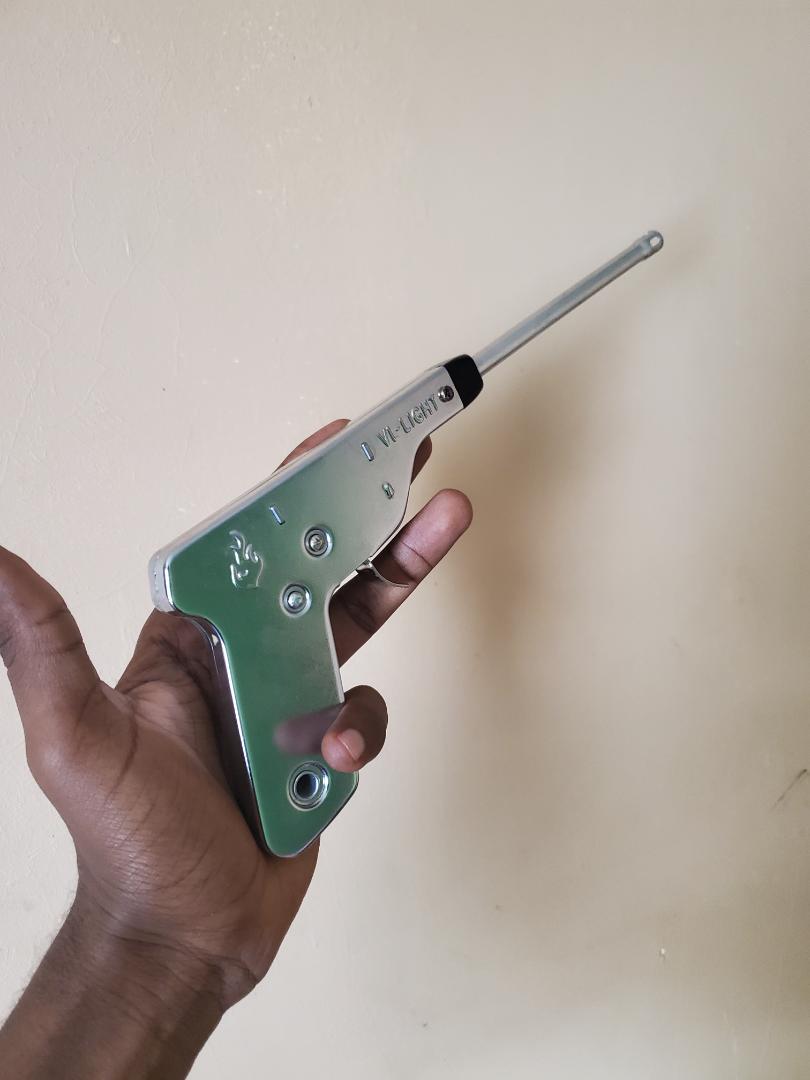 Lighter Gun Pistol – Spark Electronic Gas Stove Lighter for Kitchen – Refillable & Easy-to-Use Flame Igniter for Cooking and BBQ
