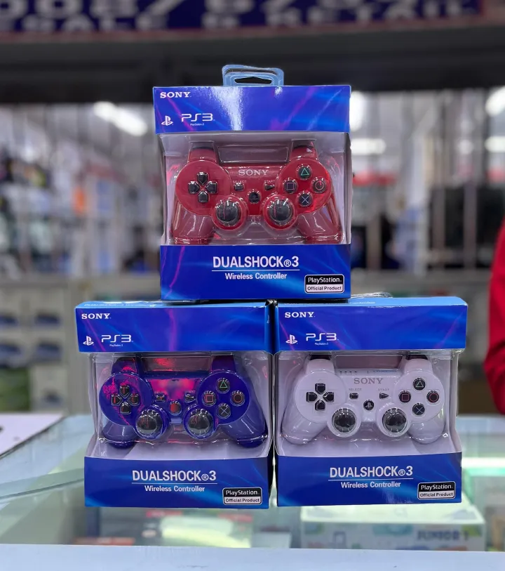 🎮 ORIGINAL!!! Wireless PS3 Controller with DualShock Vibration & Bluetooth – Rechargeable Gamepad for Sony PlayStation 3 Console – Black – Ksh 1,199