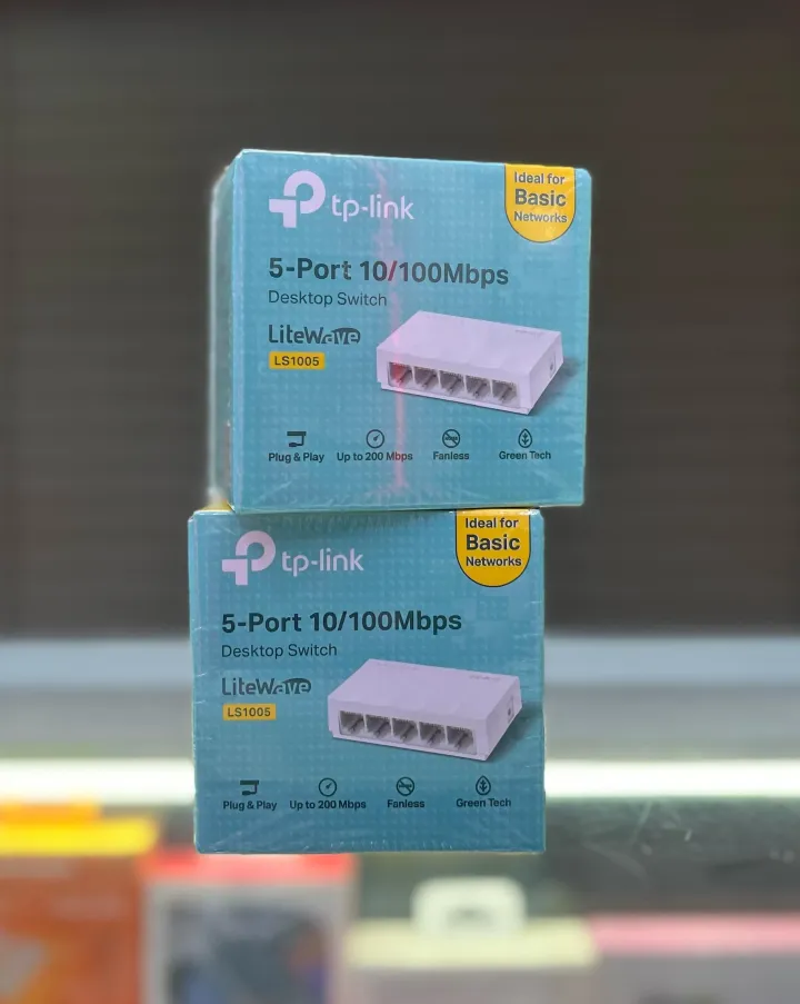 🟢 TP-Link 5-Port & 8-Port Ethernet Network Switches – Fast Wired LAN Expanders for Home/Office – From Ksh 1,529