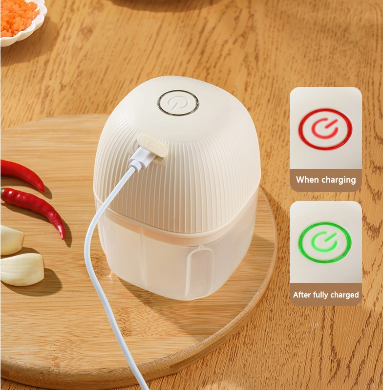 ELECTRIC AIFIKE 250ML Food Chopper AFK109 Portable Multifunctional Kitchen Mincer Vegetable Onion Garlic Chopper Blender Spice Tools Type-C Charging Mini Chopper
