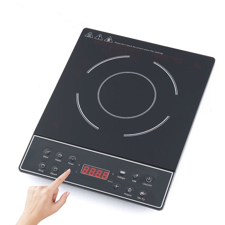 HIGH QUALITY AIFIKE Single Induction CookTop AFK-128 Electronic Touch 4 Digit Display 2100W 220-240V + (FREE SPICE CONTAINER)