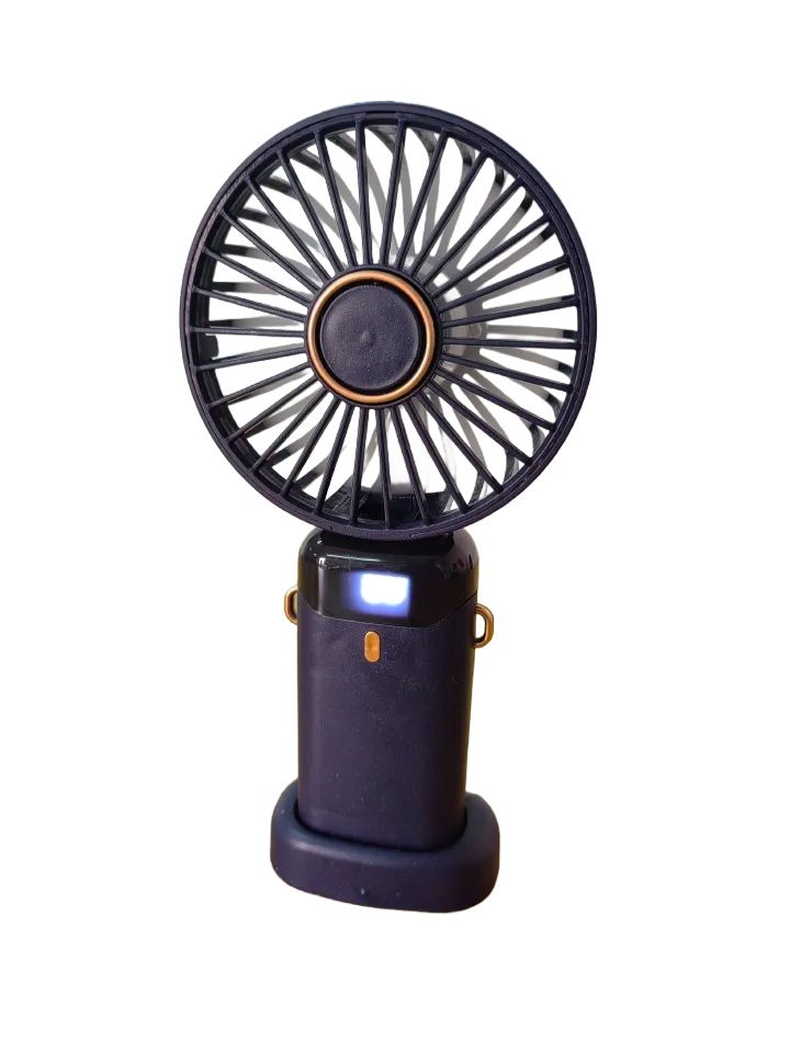 AIFIKE Handheld Mini Fan AFK-110 USB rechargeable Fan 5-speeds Long-Lasting portable Phone Holder Type-C Charging Small Fan- for home or office